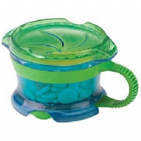 PORTA BISCOITINHO AZUL E VERDE - MUNCHKIN 
