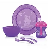 KIT ECONMICO COM 5 PEAS COMENDO SOZINHO - NUBY