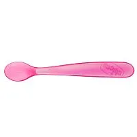 CONJUNTO DE DUAS COLHERES DE SILICONE MACIA ROSA - CHICCO