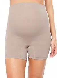 BERMUDA GESTANTE CINTURA ALTA 50042 BASE CHOCOLATE - PLI