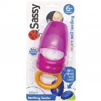 ALIMENTADOR COM TELA LILS E LARANJA - SASSY