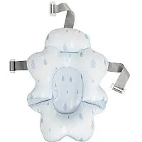 ALMOFADA DE BANHO COM FIVELA AJUSTVEL AZUL - BUBA
