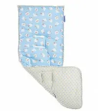 ALMOFADA PARA CARRINHO CARNEIRINHOS AZUL - KABABY