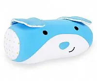 ALMOFADA ROLO BERO 30CM LUPE AZUL - FLOC