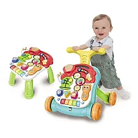 ANDADOR DIDTICO VIRA MESINHA 2 EM 1 COLORIDO - BABY STYLE 