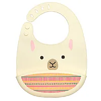 BABADOR DE SILICONE ZOO LHAMA - SKIP HOP