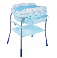 BANHEIRA C/TROCADOR CUDDLE & BUBBLE OCEAN AZUL - CHICCO
