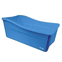 BANHEIRA PORTTIL DOBRVEL COMPACTA 0M+ 70L AZUL -  CLINGO