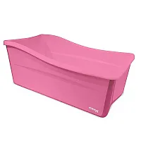 BANHEIRA PORTTIL DOBRVEL COMPACTA 0M+ 70L ROSA -  CLINGO