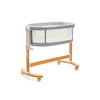 BERO CO-SLEEPER ETERNITY CINZA E BRANCO - SINGULAR BABY