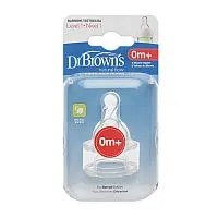 BICOS DE SILICONE OPTIONS FASE 1 PARA MAMADEIRA STANDARD - DR BROWNS