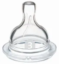 BICOS PARA MAMADEIRA FLUXO MDIO N 3 BPA FREE - PHILIPS - AVENT