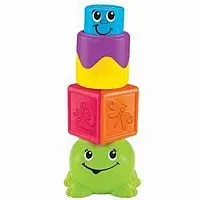BLOCOS DE EMPILHAR SAPO DIVERTIDO - FISHER PRICE
