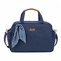 BOLSA MATERNIDADE MESCLA GRANDE AZUL MARINHO - HUG