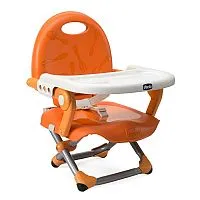 CADEIRA DE ALIMENTAO POCKET SNACK BOOSTER MANDARINO - CHICCO
