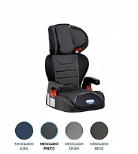CADEIRA PARA AUTO PROTEGE RECLINVEL 2-3 MESCLADO PRETO - BURIGOTTO