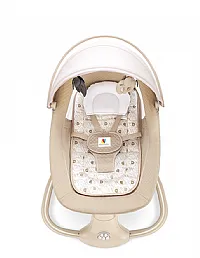 CADEIRA TECHNO PREMIUM AUTOMTICA COM BLUETOOTH 3 EM 1 BEGE 8108 - MASTELA