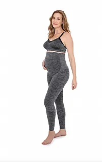 CALA LEGGING GESTANTE DUOMIX CINTURA ALTA 50045 ONIX - PLI