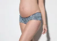 CALA PARA GESTANTE SWEET LISTRAS AZUL MARINHO - LUCITEX
