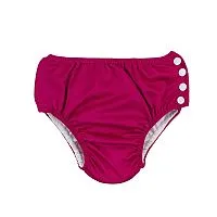 CALCINHA DE PISCINA COM ABSORVENTE ROSA - COMTAC KIDS