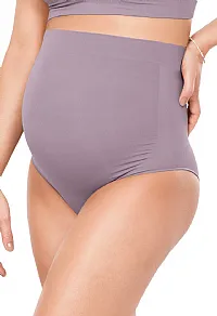 CALCINHA GESTANTE CAVA ALTA 50040 LILAC  - PLI