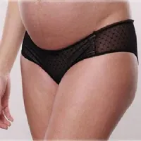 CALCINHA PARA GESTANTE SUNSET PRETO - 4086 - LUCITEX