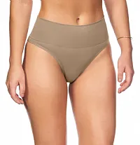 CALCINHA TANGA MATERNITY SEM COSTURA CHOCOLATE - ZEE RUCCI