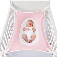 CAMA SEGURA PARA BEB PRIMEIRO SONO ROSA - BABY PIL