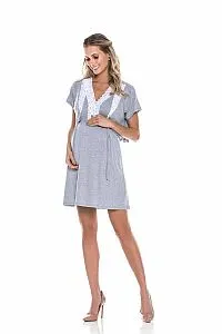 CAMISOLA COM BOLERO MESCLA COM RENDA UVA - BRILHO DA SEDA