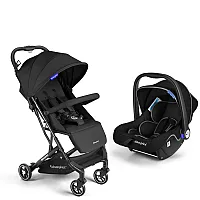 CARRINHO COMPACTO OPPA PRETO + BEB CONFORTO PRETO - FISHER PRICE