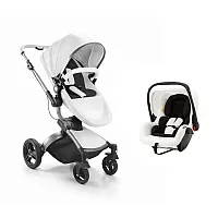 CARRINHO DE BEB CANDY BRANCO + BEB CONFORTO BRANCO - LITET