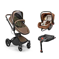 CARRINHO DE BEB CANDY CARAMELO + BEB CONFORTO CARAMELO + BASE ISOFIX - LITET