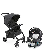 CARRINHO DE BEB KWIK ONE IRON + BEB CONFORTO KEYFIT - CHICCO