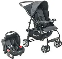 CARRINHO DE BEB RIO K + BEB CONFORTO TOURING EVOLUTION SE GEO PRETO - BURIGOTTO