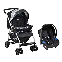 CARRINHO DE BEB RIO K + BEB CONFORTO TOURING X ASTRATTO - BURIGOTTO