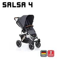 CARRINHO DE BEB SALSA 4 ASPHALT DIAMOND SEM MOISES - ABC DESIGN