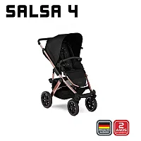 CARRINHO DE BEB SALSA 4 ROSE GOLD DIAMOND SEM MOISES - ABC DESIGN