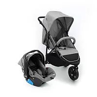 CARRINHO DE BEB TRAVEL SYSTEM COLLINA DUO GREY STYLE - INFANTI
