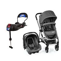 CARRINHO DE BEB TRAVEL SYSTEM EPIC LITE GREY CLASSIC - INFANTI