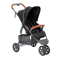 CARRINHO DE BEB TREVISO 3 WOVEN BLACK COM COURO - ABC DESIGN
