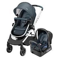 CARRINHO TRAVEL SYSTEM ANNA TRIO ESSENTIAL GRAPHITE - MAXI-COSI
