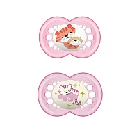 CHUPETA ORIGINAL DAY & NIGHT 16+M ROSA - MAM