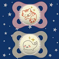 CHUPETA ORIGINAL NIGHT SILK TEAT 0-6M - MAM