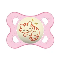 CHUPETA ORIGINAL NIGHT SILK TEAT GATA 0-6M - MAM