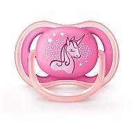 CHUPETA ORTODNTICAS ULTRA AIR 6 -18M ROSA UNICRNIO - AVENT