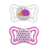 CHUPETA PHYSIOFORMA LIGHT LUMI ROSA 16-36M - CHICCO