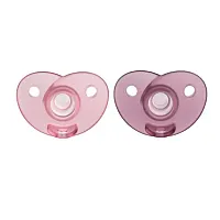 CHUPETA SOOTHIE DUPLA TAMANHO 2 DE 4-6 MESES ROSA - AVENT