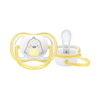 CHUPETA ULTRA AIR 0-6M CINZA PINGUIM - AVENT