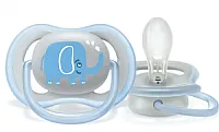 CHUPETA ULTRA AIR 6-18M AZUL ELEFANTE - AVENT