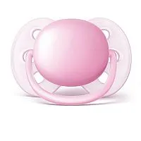 CHUPETA ULTRA SOFT LISA MENINA 0-6M - AVENT